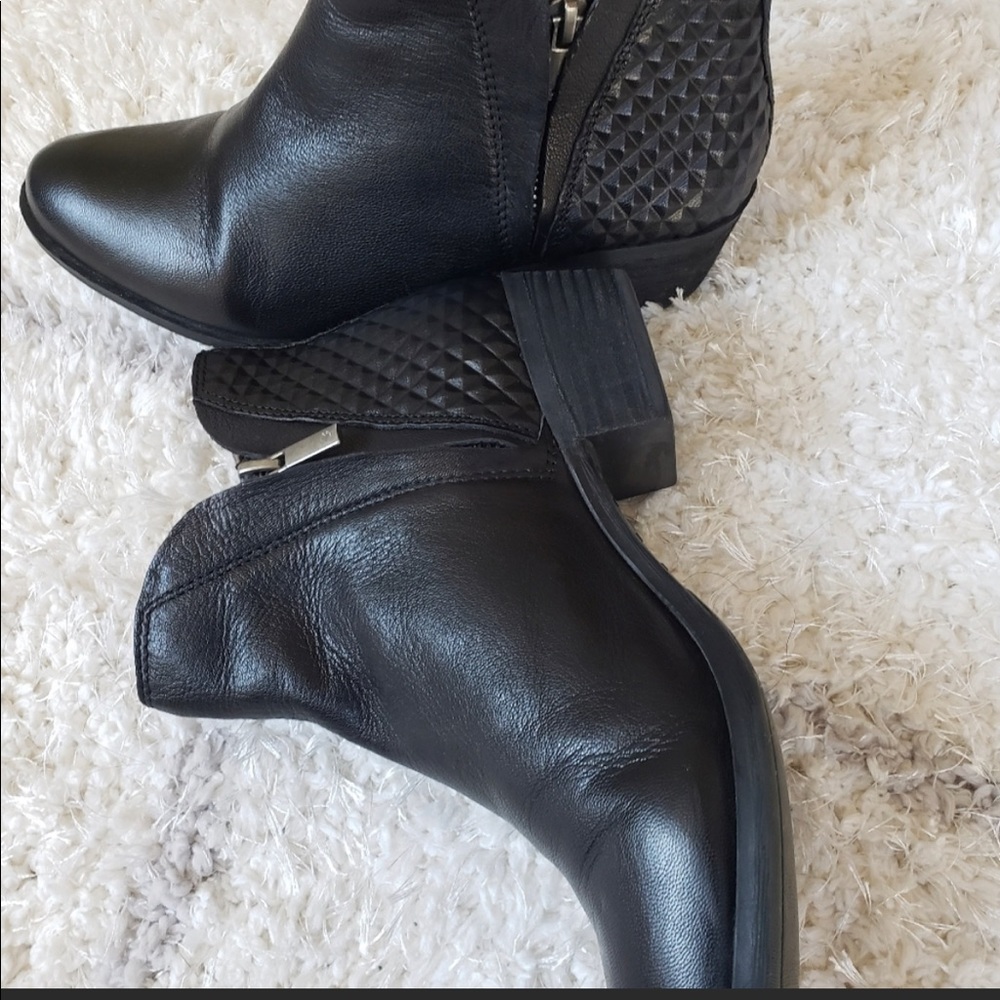 Lucky Brand Brenon Q Leather Bootie Sz 8